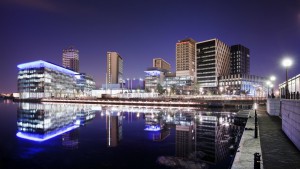 MediaCity_at_night